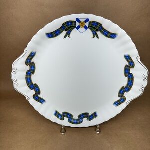Vintage Royal Albert Nova Scotia Tartan Serving Plate.